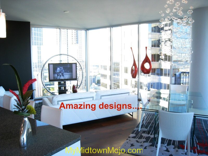 1010 Midtown Living Room