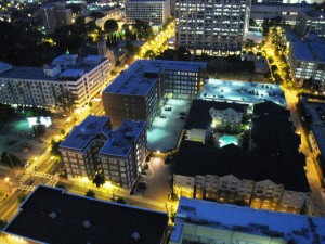 Cornerstone Village Night View