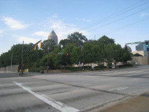 Midtown Atlanta Hilton Hotel Site