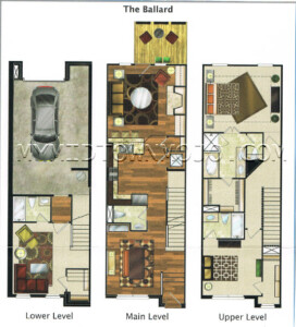 BALLARD FLOOR PLAN The Park at LaVista Walk Ballard Floor Plan