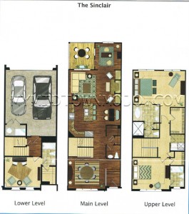 The Park at LaVista Walk Sinclair Floor Plan