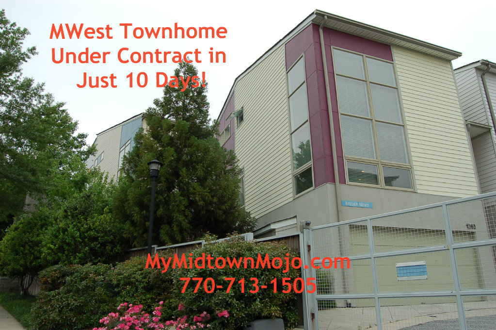 Intown Atlanta Real Estate Under Contract in 10 Days