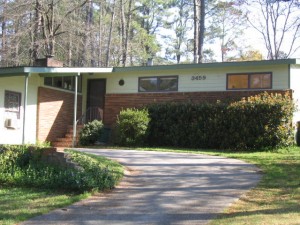 Atomic Ranch Homes Historic Northwoods Subdivision Doraville