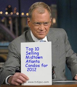 Midtown Atlanta Top 10 Selling Buildings 2012