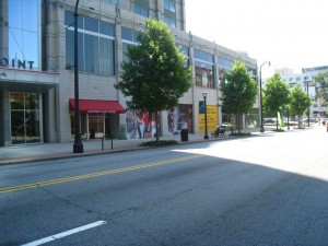 Retail Space on Peachtree Street Midtown Atlanta