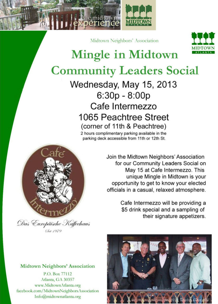 Midtown Neighbors Association Community Leaders Social