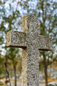 Closeup image of the cross