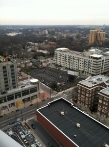 Iconic Apartment Building 6th and Peachtree