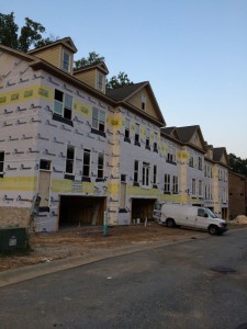 New Townhome Construction Atlanta Chestnut Place