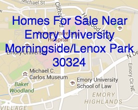 Homes For Sale Near Emory University May 2015