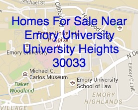 Homes For Sale Near Emory University May 15, 2015