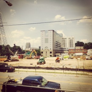 Modera Midtown Construction Site August 13, 2015