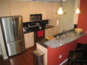 Condo Kitchen backsplash September 5, 2015