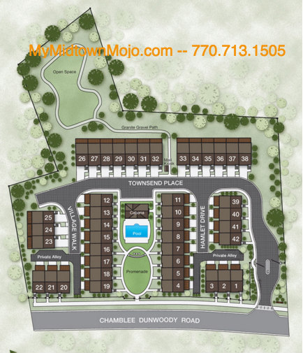 Chamblee Townhomes For Sale Townsend at Chamblee