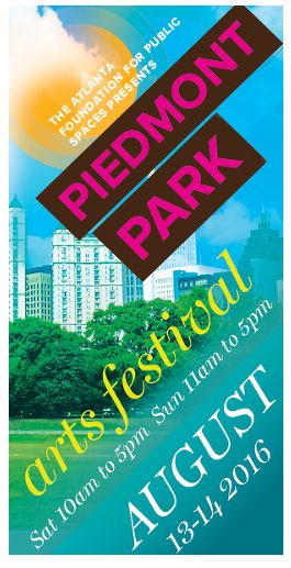 Piedmont Park Arts Festival August 13-14