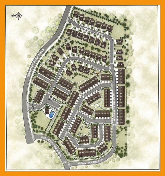 Neighborhood Site Plan Collection at Perimeter Park