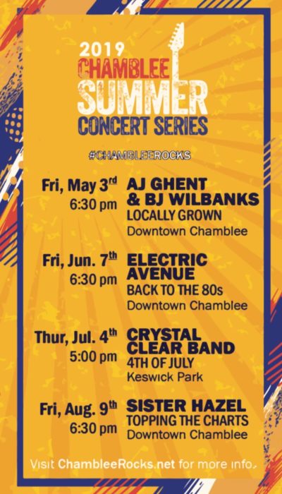 Chamblee Summer Concert Series