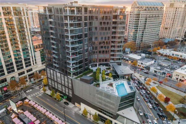 The Charles offers 57 luxury condo homes