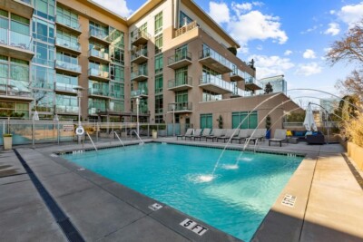 Beautiful pool at 905 Juniper