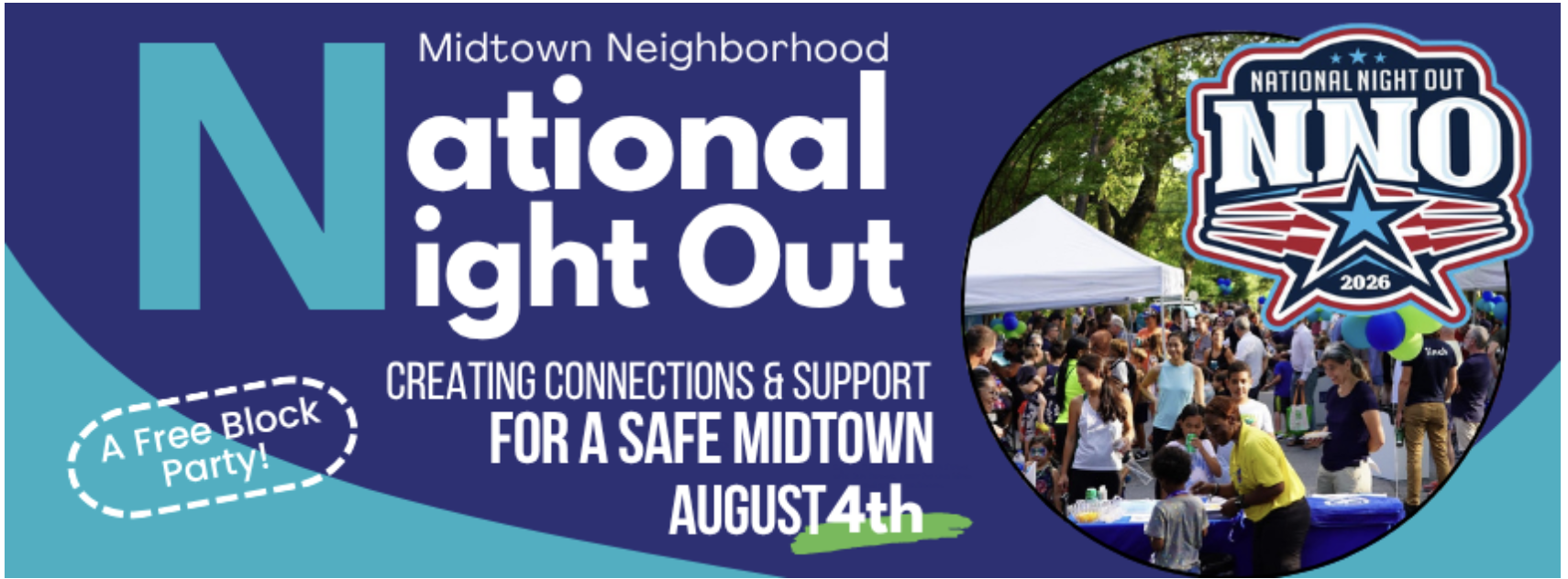 National Night Out August 4 2026 National Night Out Midtown Atlanta August 4, 2026